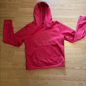 Pre Owned Adidas Unisex Pullover Hoodie Sz M